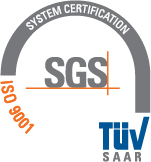 TÜV SAAR CERT ISO 9001