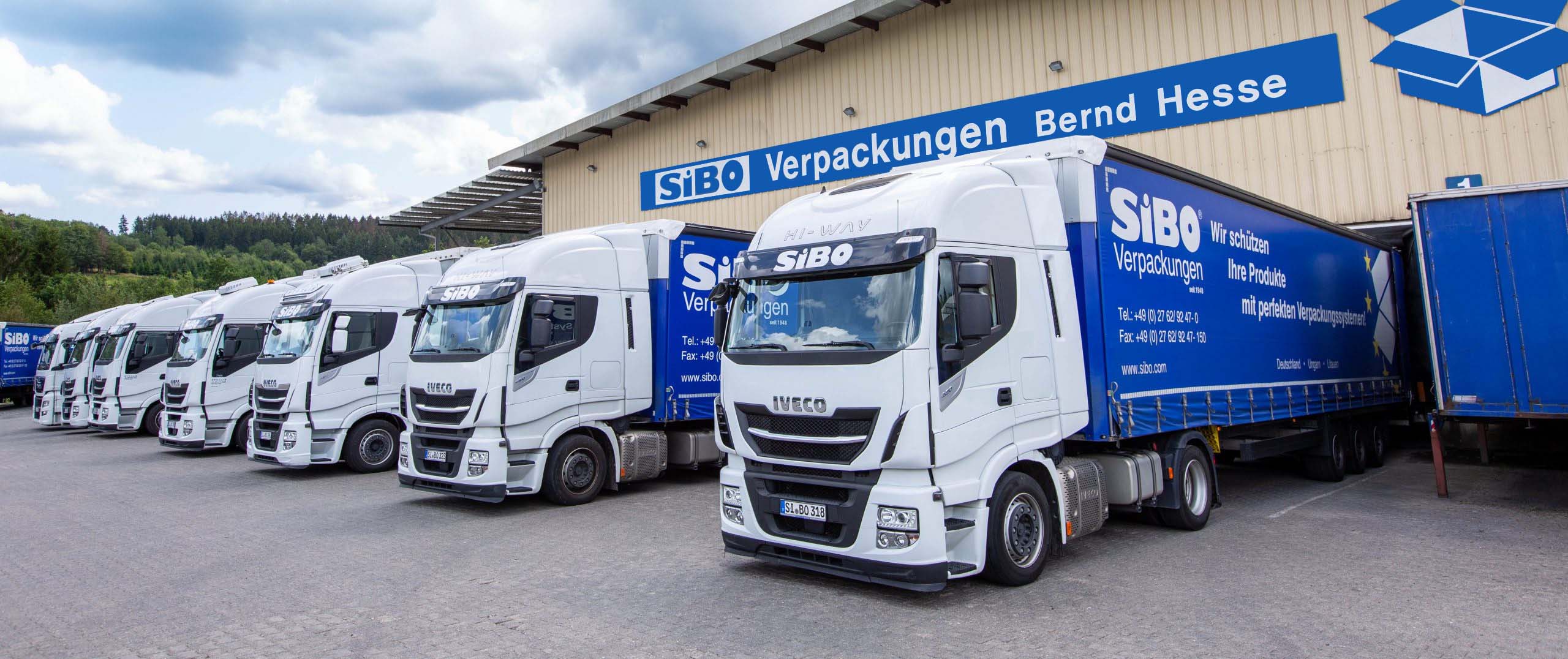 SiBO Verpackungen Fuhrpark